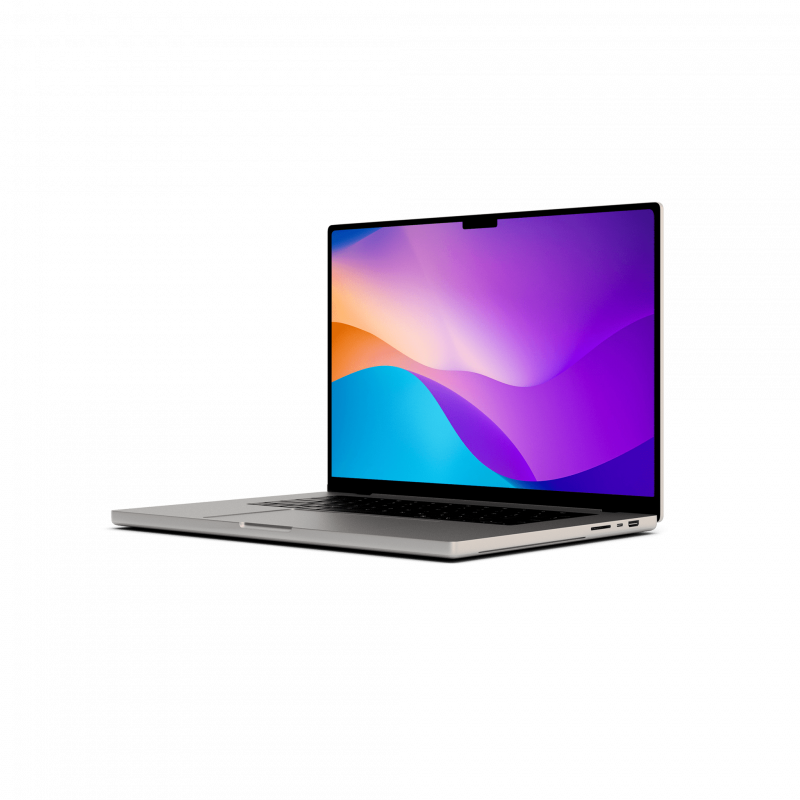 Premium Laptop Demo Mock-up - Space Gray