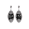 Classic Black Diamond Earrings