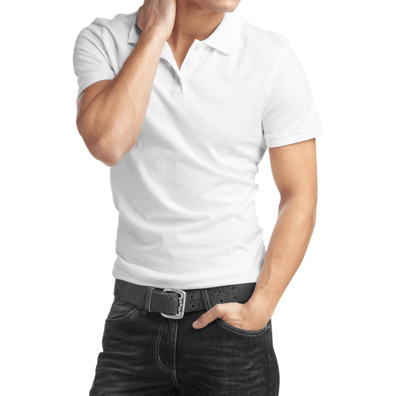 White Polo Shirt