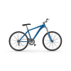 Light Blue Trekking Bike