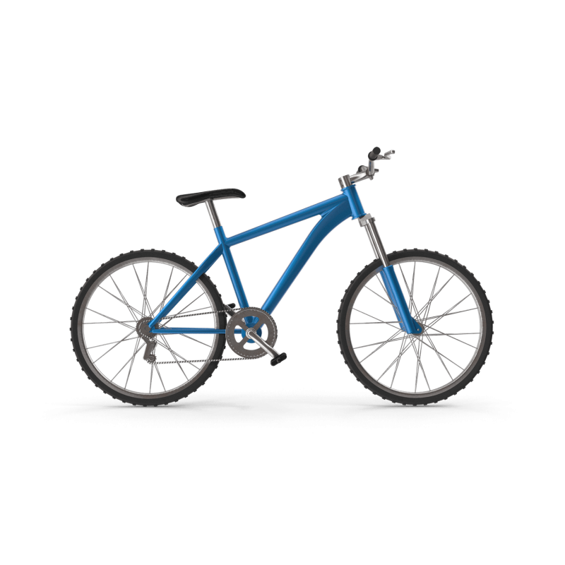 Light Blue Trekking Bike