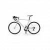 Matte White Road Bike